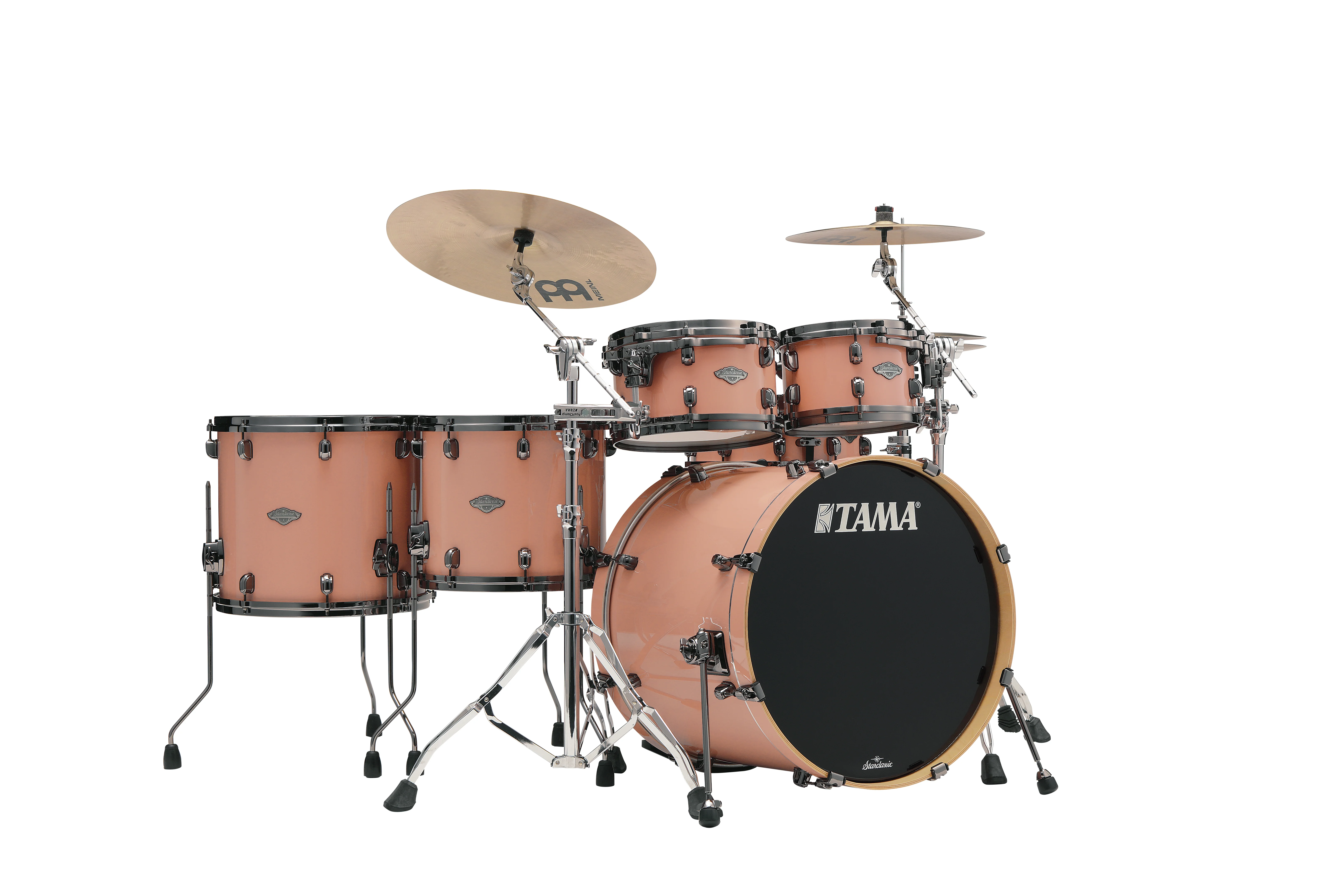 Starclassic Performer Shell Kit 5 teilig - Dusty Rose/ Black Nickel HW