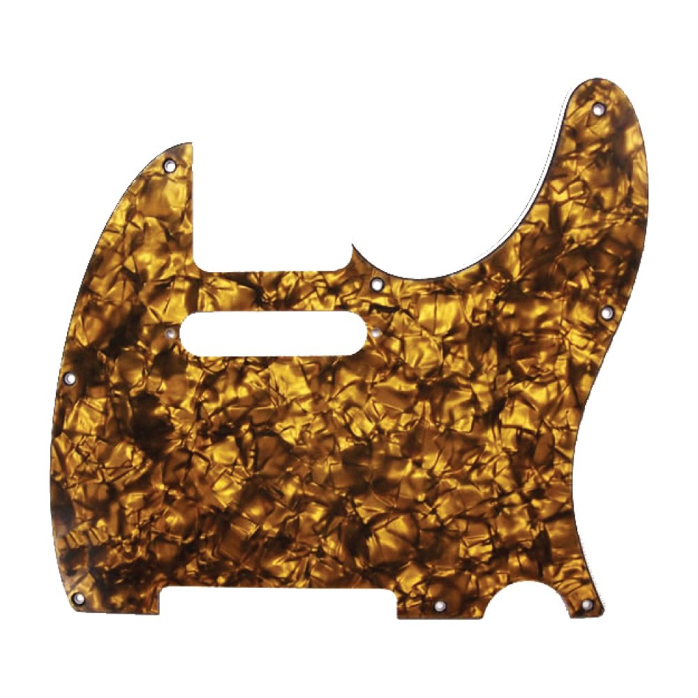T-Style Pickguard (DPP TL GOP), Gold Pearl