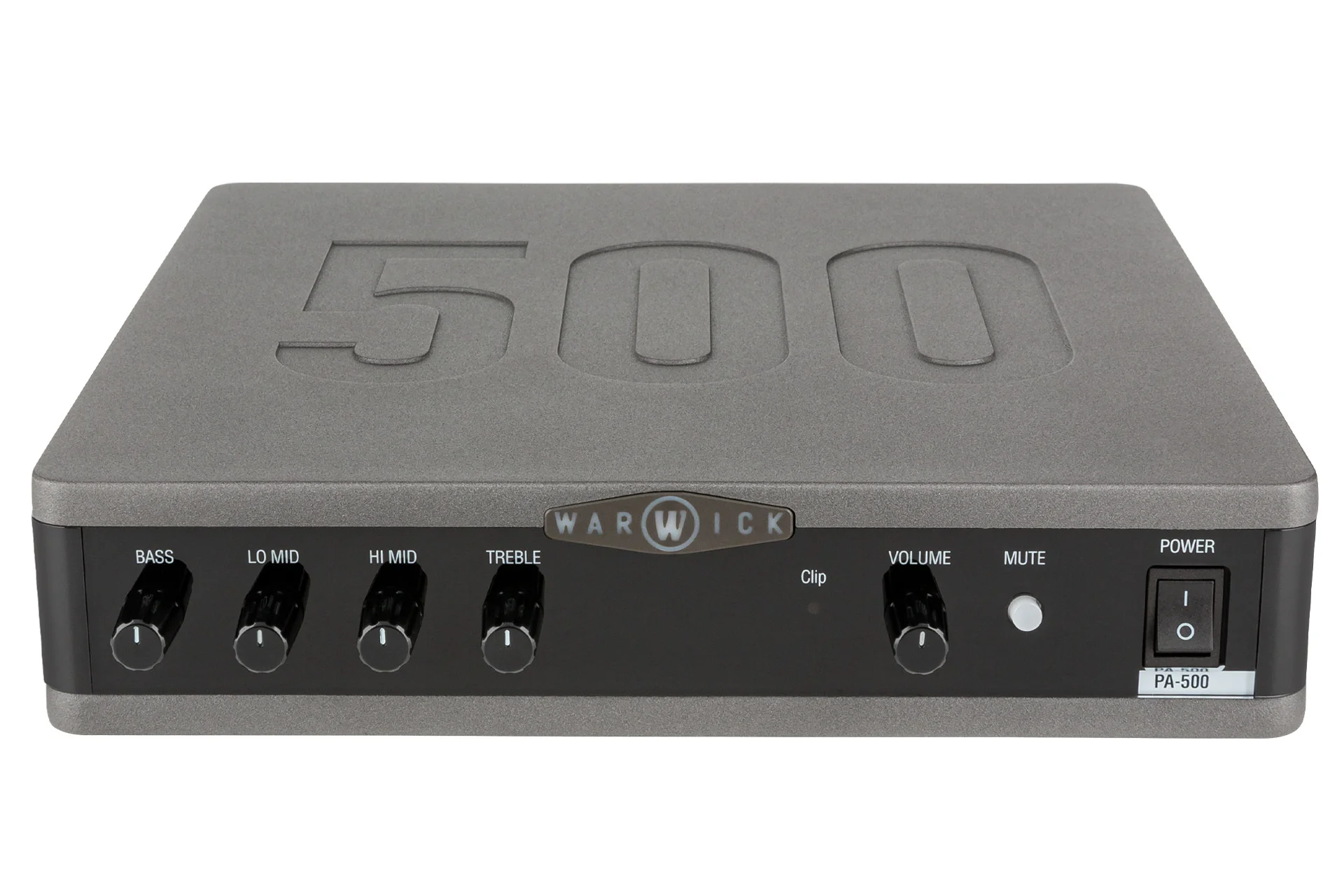 Stage Series PA 500 Bass Power Amp Head with 4-Band Equalizer, 500 Watt