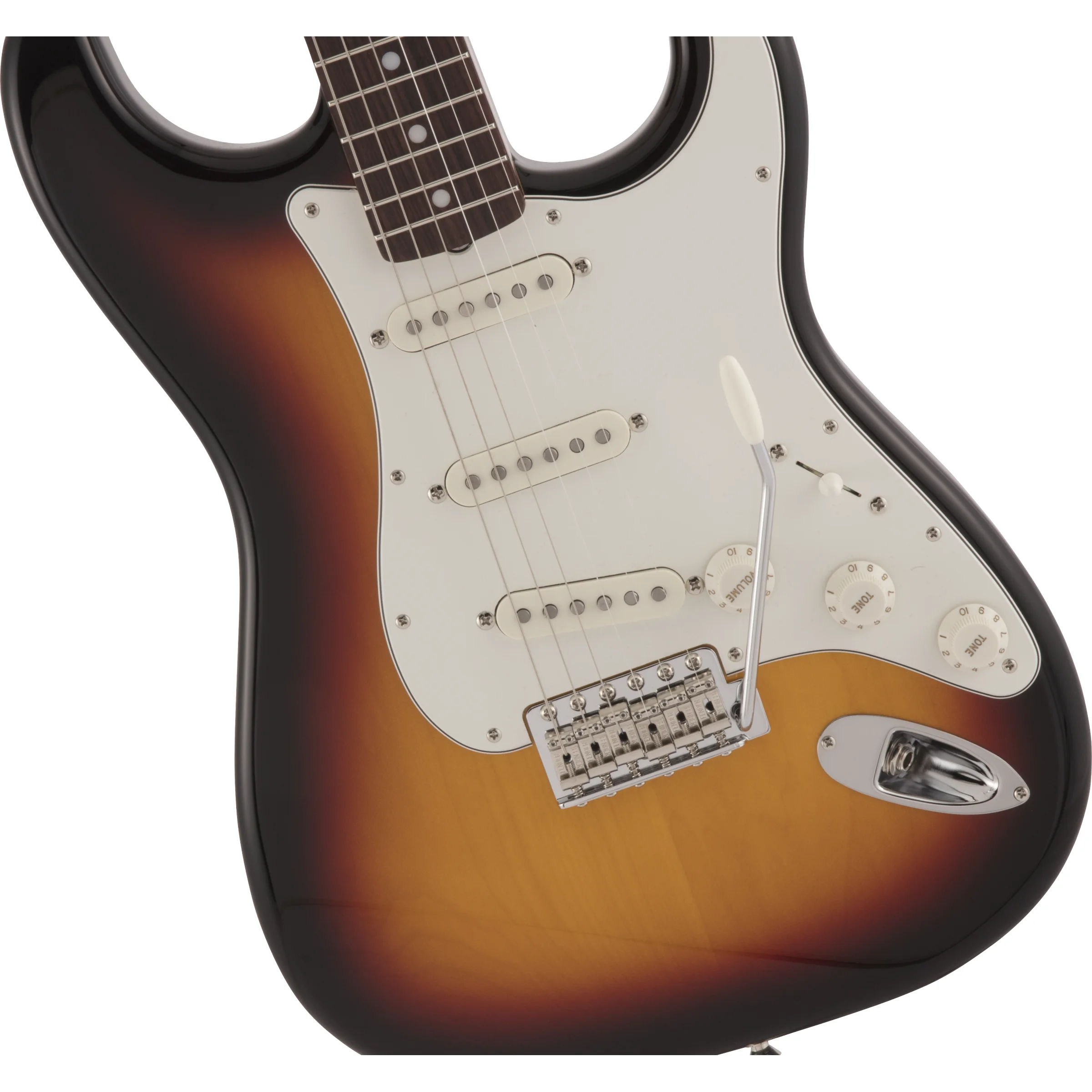 Made in Japan Traditional Late 60s Stratocaster® 3-Color Sunburst