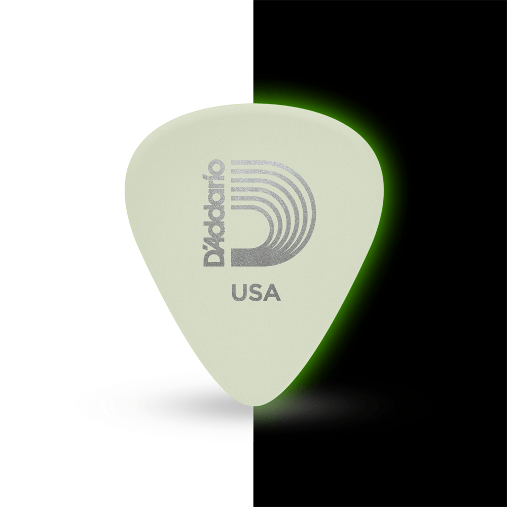 Cellu-Glow Gitarren-Picks, Medium, 10er-Packung