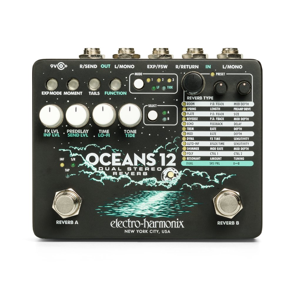 Oceans 12  Dual Stereo-Reverb