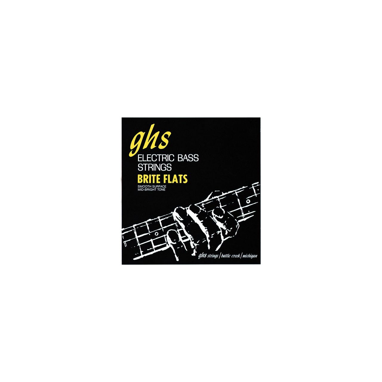 Brite Flats - ML3075 - Bass String Set, 4-String, Medium Light, .052-.103