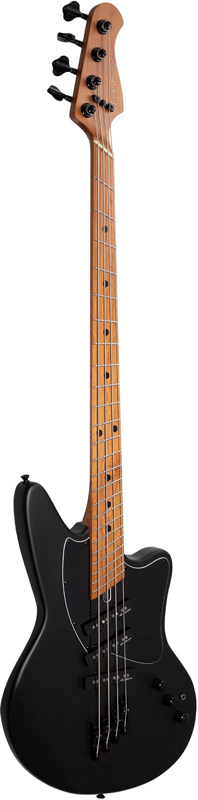 The Saint Avant 4 Matte Black E-Bass