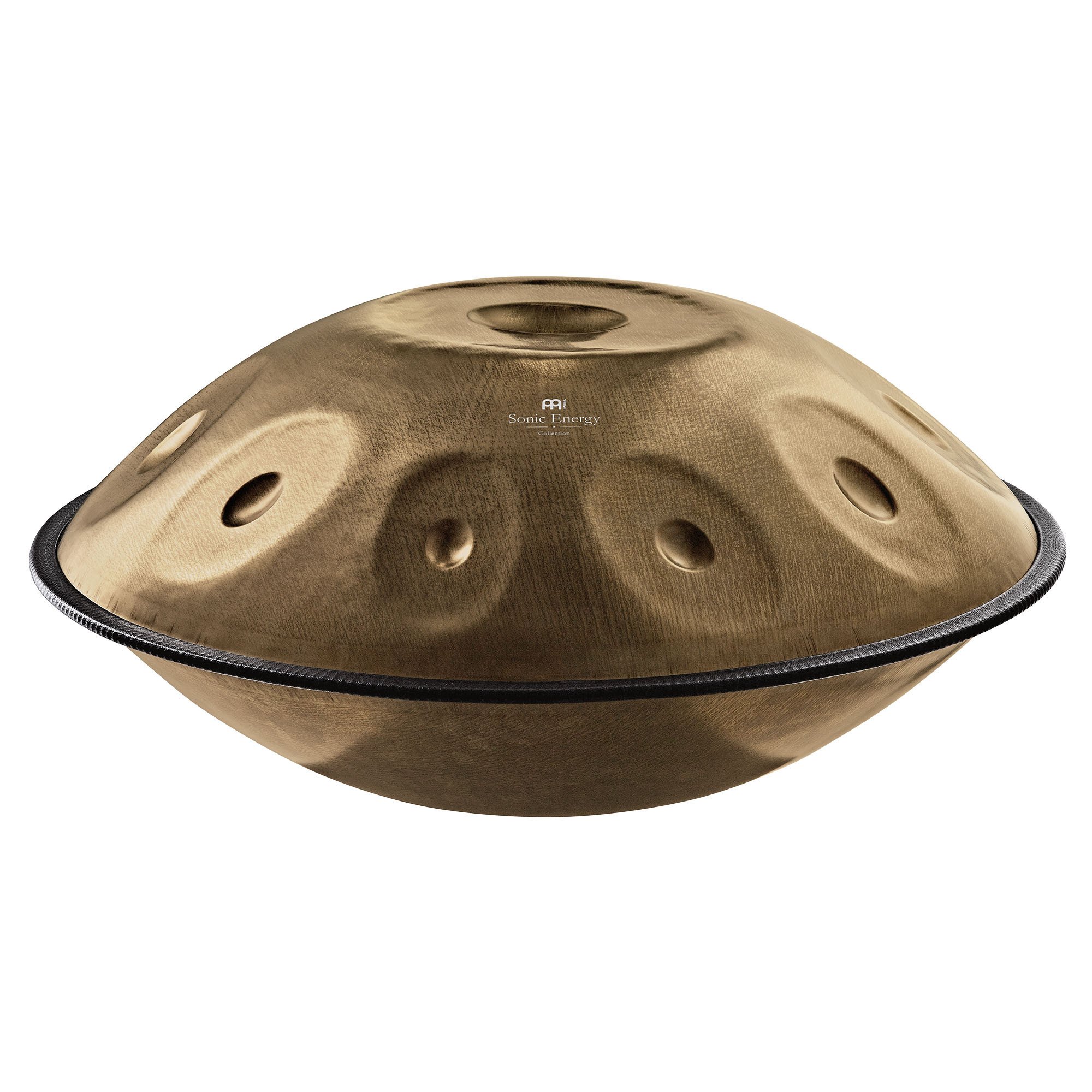 HPSTL100 Sensory Handpan Edelstahl D Kurd 10 Töne 440 Hz - Vintage Gold