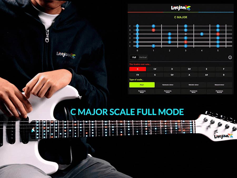 Smart Guitar RGB24/WH