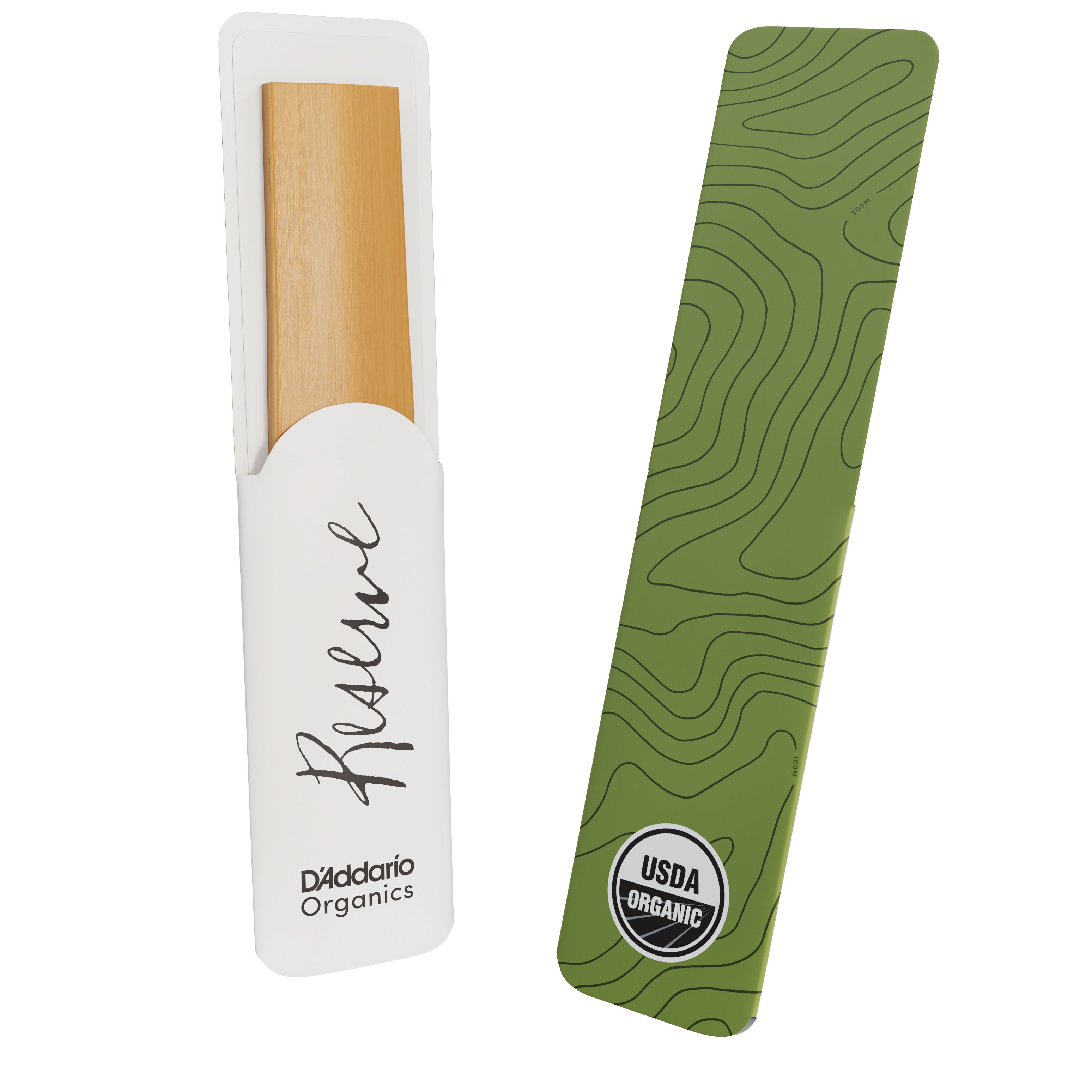 Organic Reserve Blätter für Tenorsaxophone, Stärke 3,0, 5er-Packung