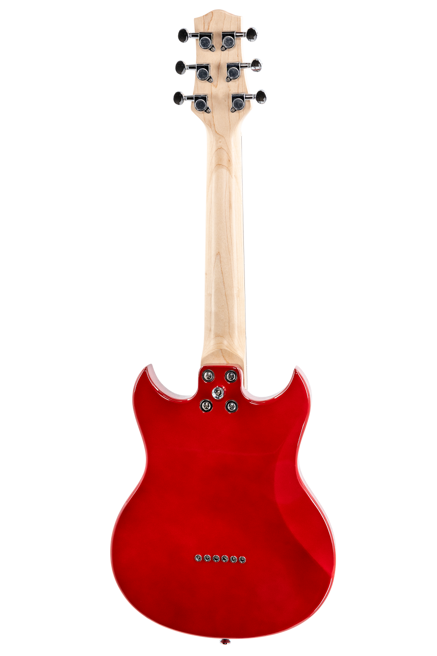 VXSDC1 E-Gitarre Mini Rot - inkl. Gigbag