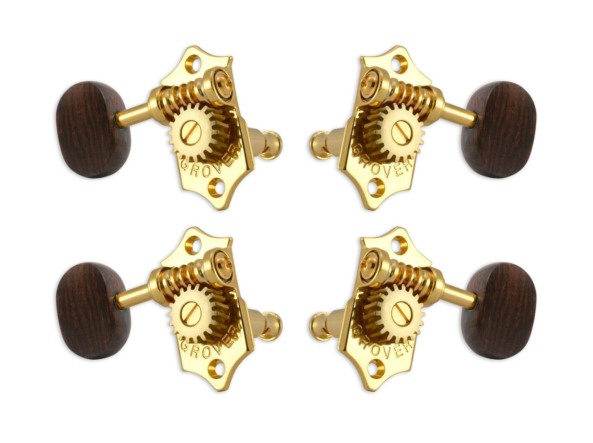 U98-18GR Sta-Tite  Geared Ukulele Pegs 4 pcs. Gold