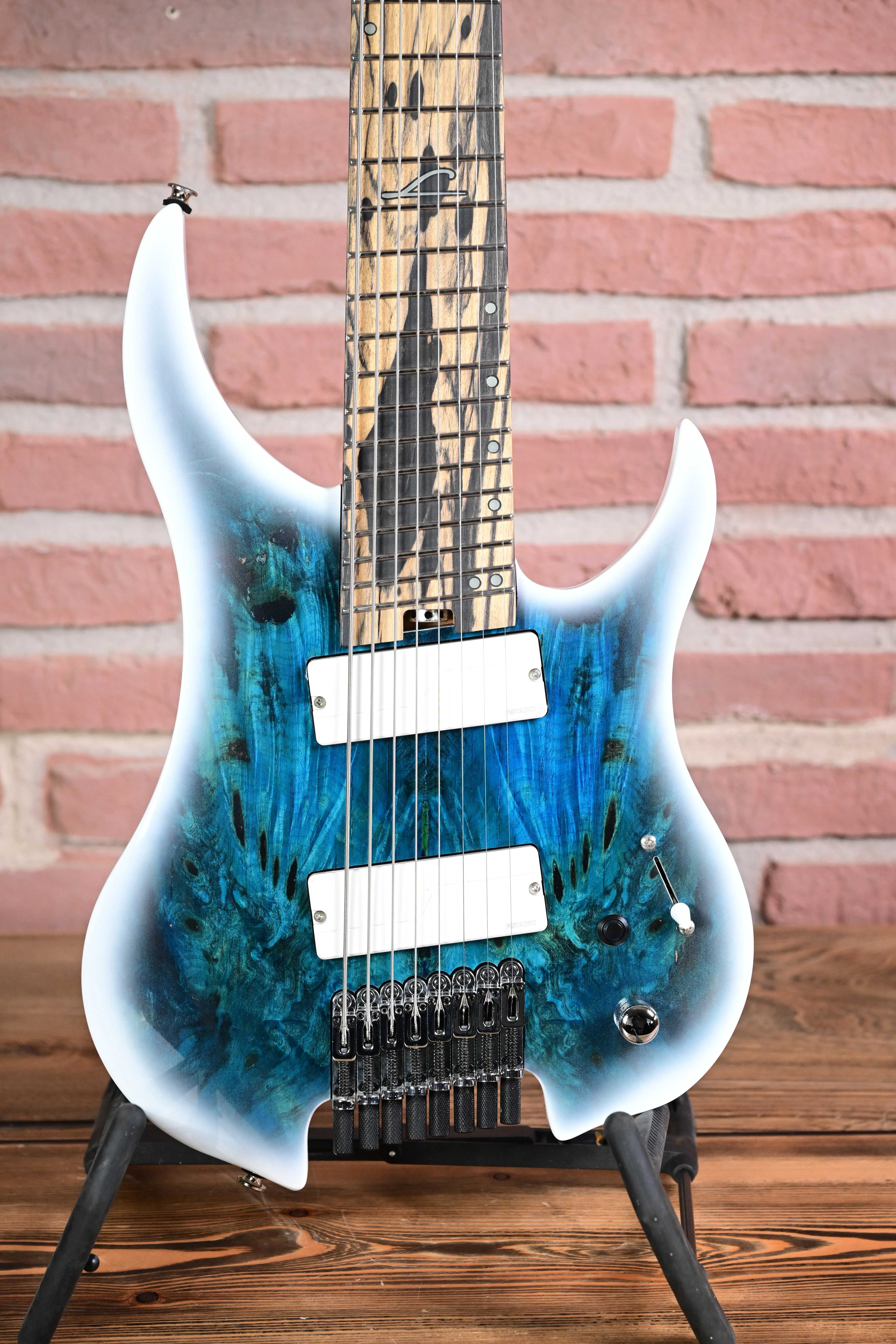 Ghost Overdrive 8-String Multiscale Arctic Burst E-Gitarre
