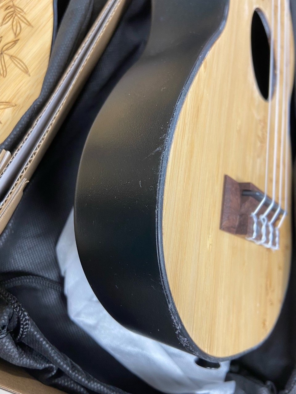 UK-BAMBOO Soprano Ukulele Bamboo Top (B-Stock)
