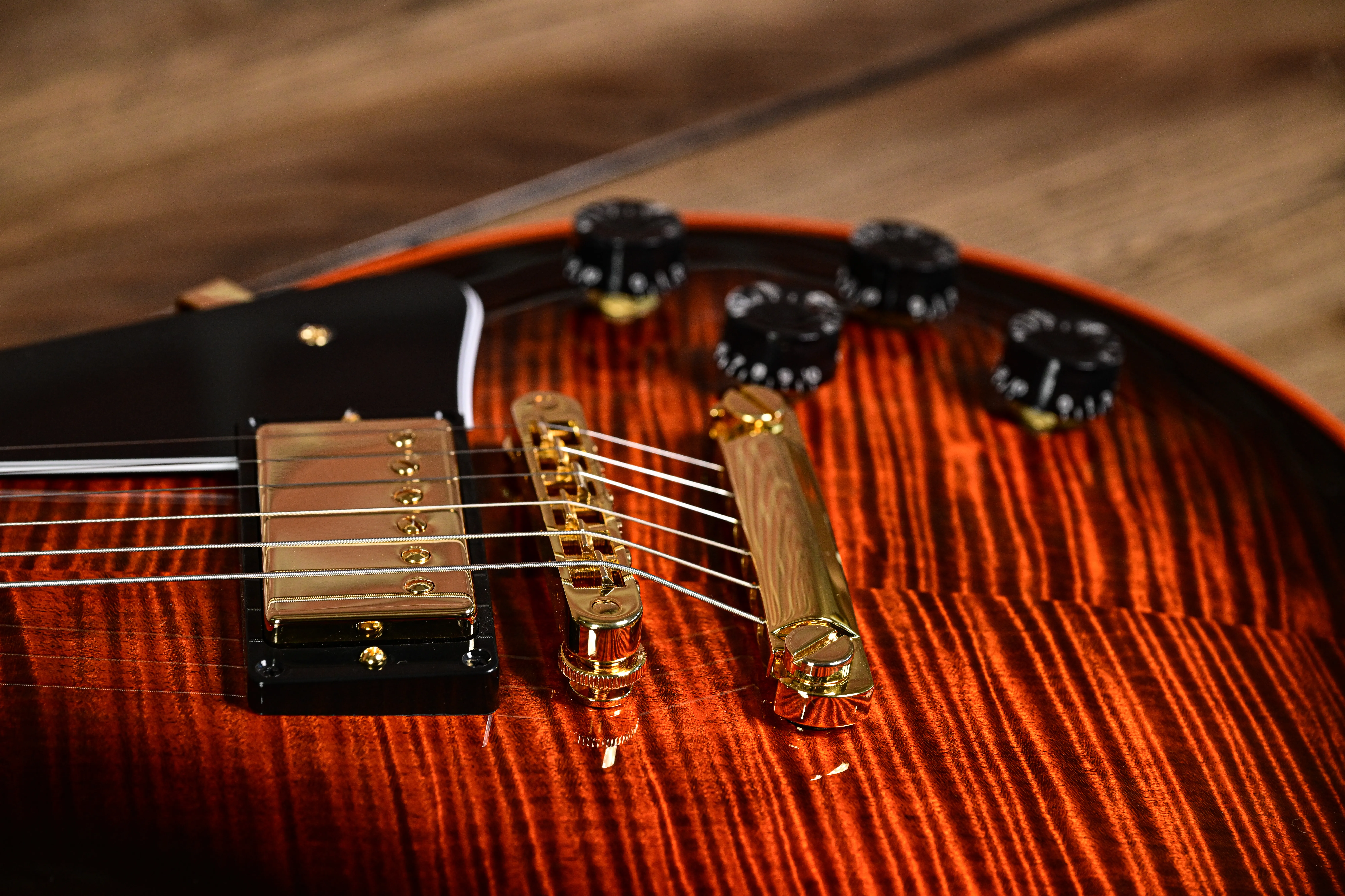 Les Paul Custom Widow Figured Orange Burst M2M Custom Shop