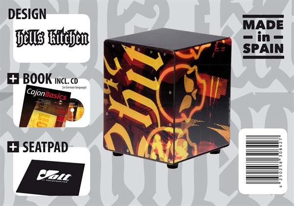 Cool Cajon "HELLs KITCHEN" (S)