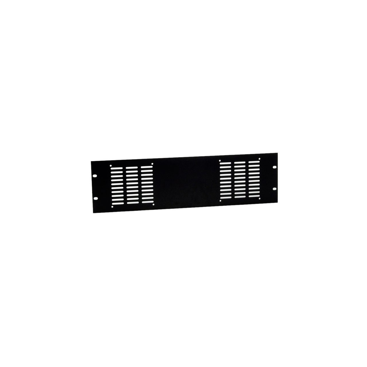 Adam Hall 19" Parts 8763 - 19" Rackblende für 2 Axial-Lüfter