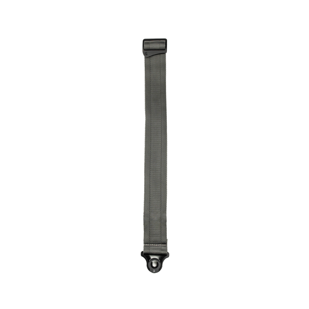 Auto Lock Guitar Strap, Metal Grey