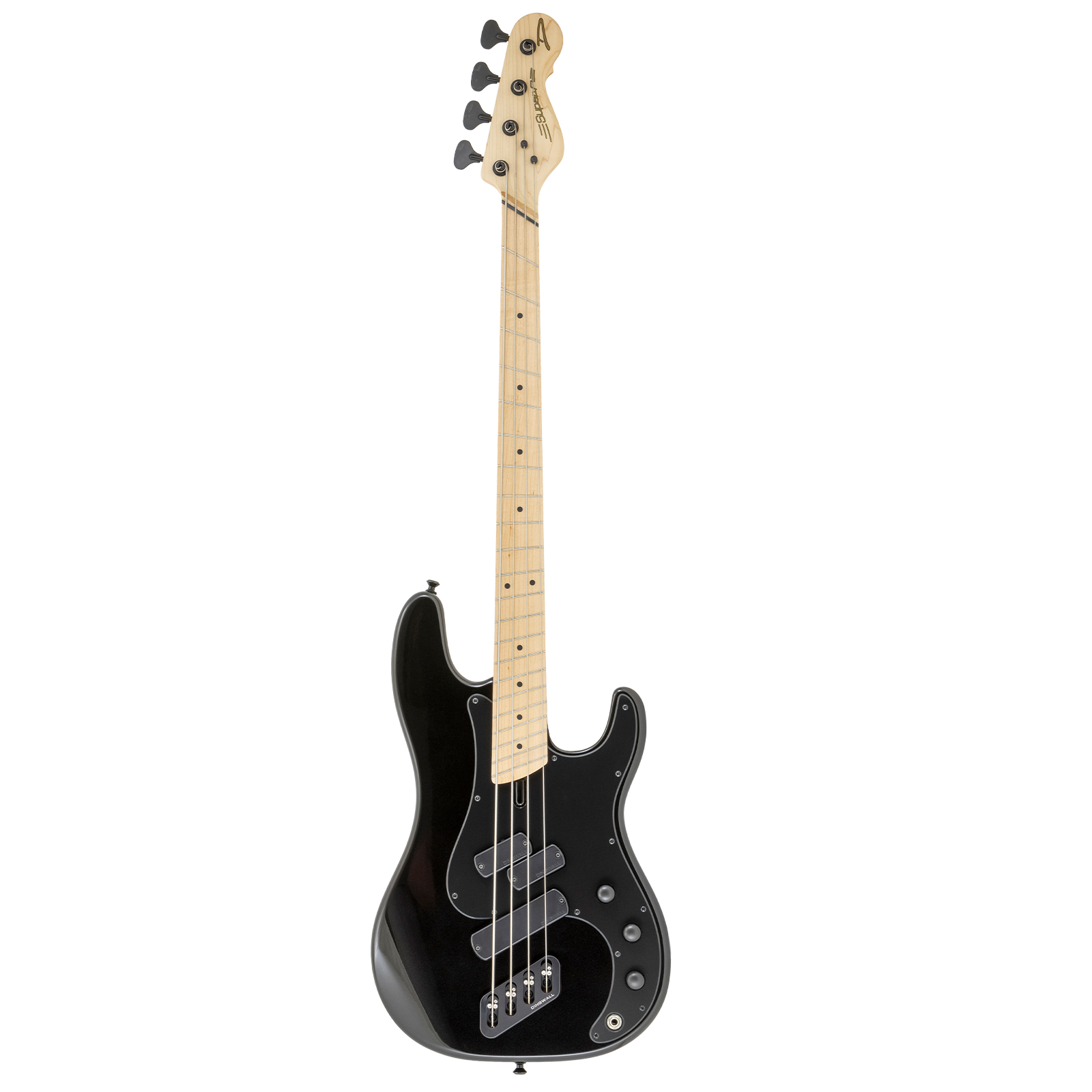 SP1 Maple 4-string Bass Gloss Metallic Black