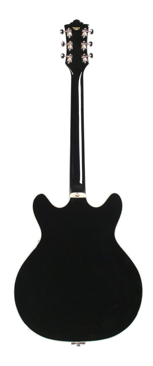 Starfire V in Black | Newark Semi-Hollow Guitar mit Tremolo