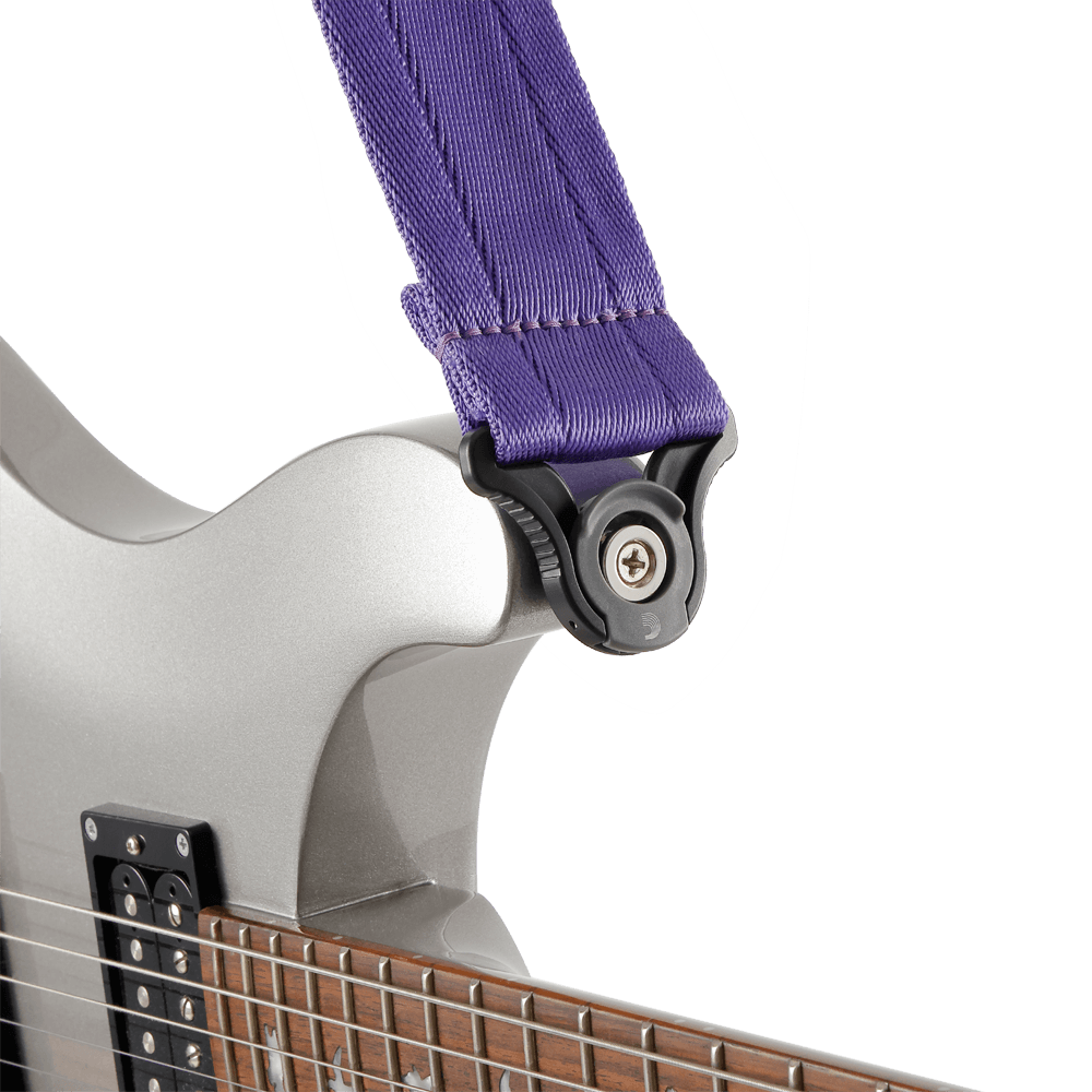 Auto Lock Gitarrengurt Deep Violet