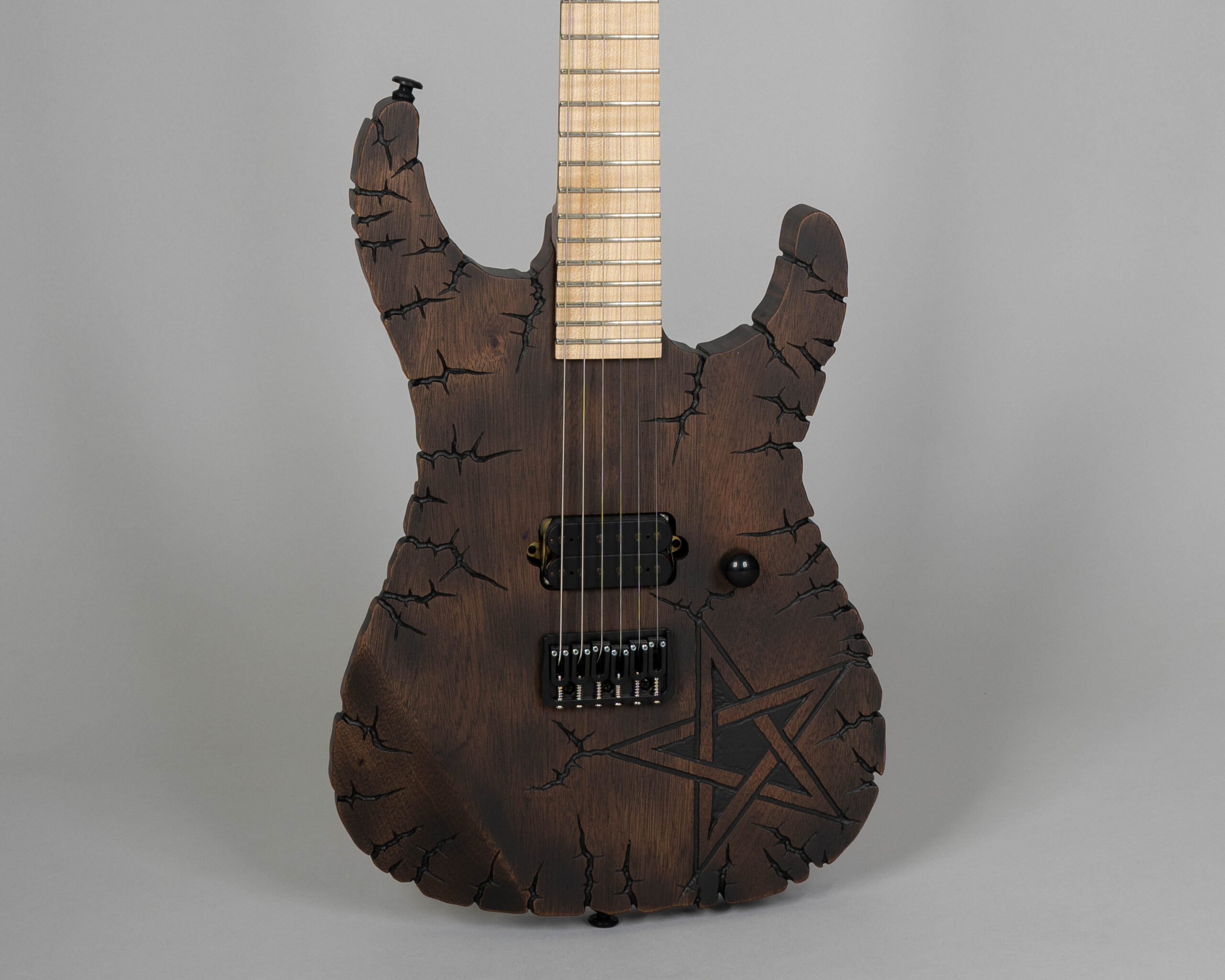 Evil Butterfly I Pentagram E-Gitarre