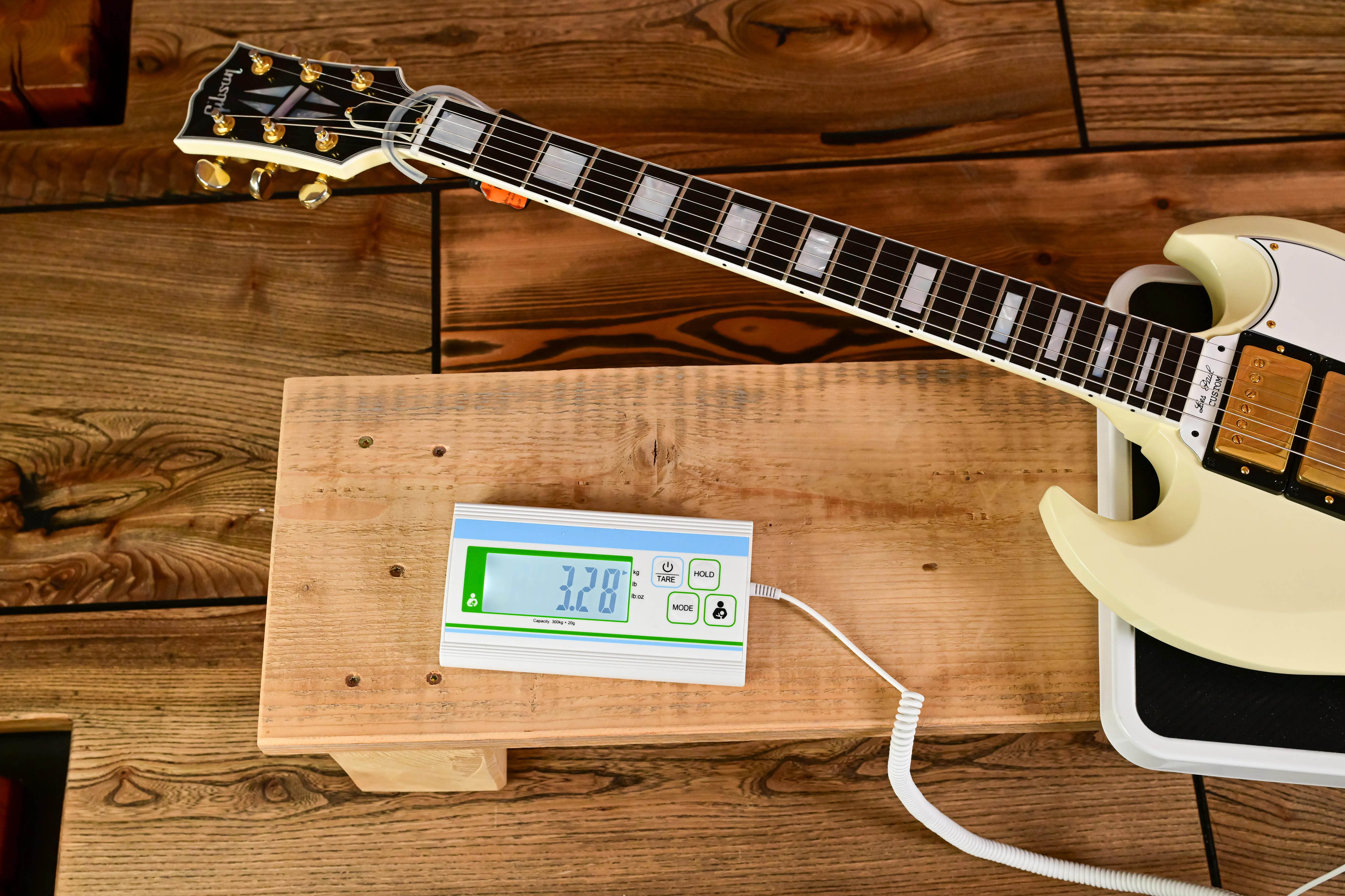 60th Anniversary 1961 SG Les Paul Custom VOS Polaris White B-Stock