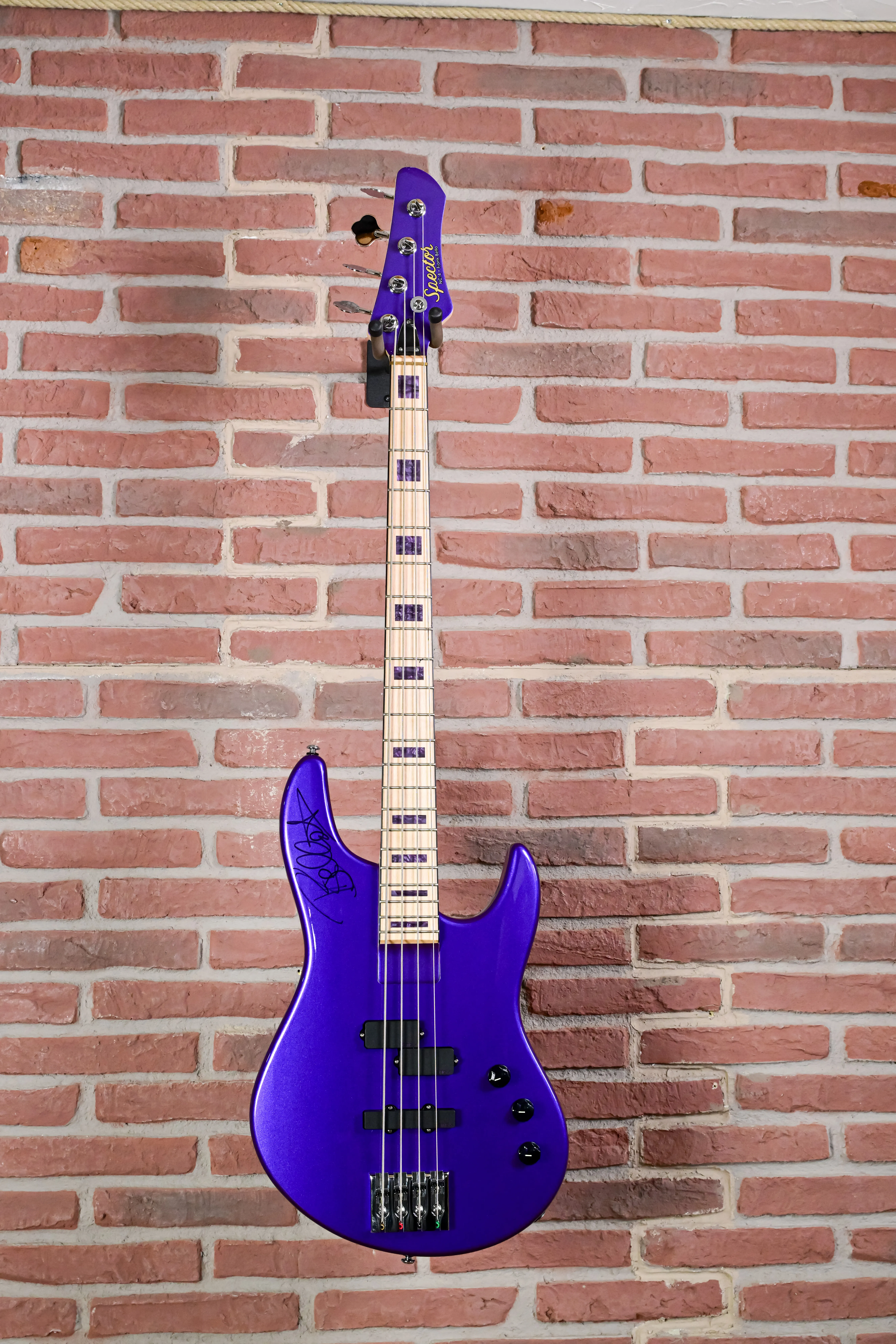 NC-4 Bass Metallic Purple - Signed by Frank Bello Signature -  #2