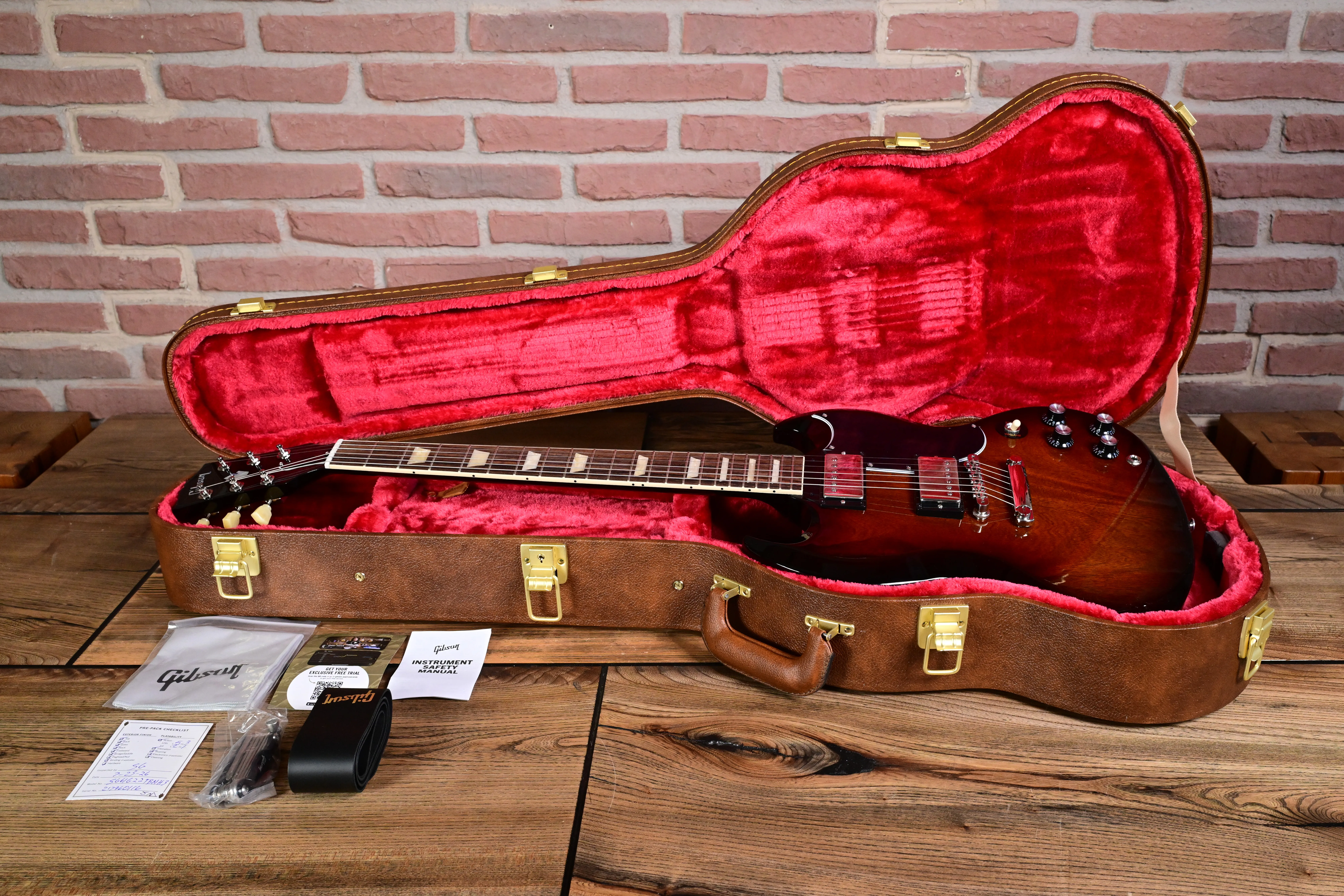SG Standard 61 Tobacco Sunburst Perimeter