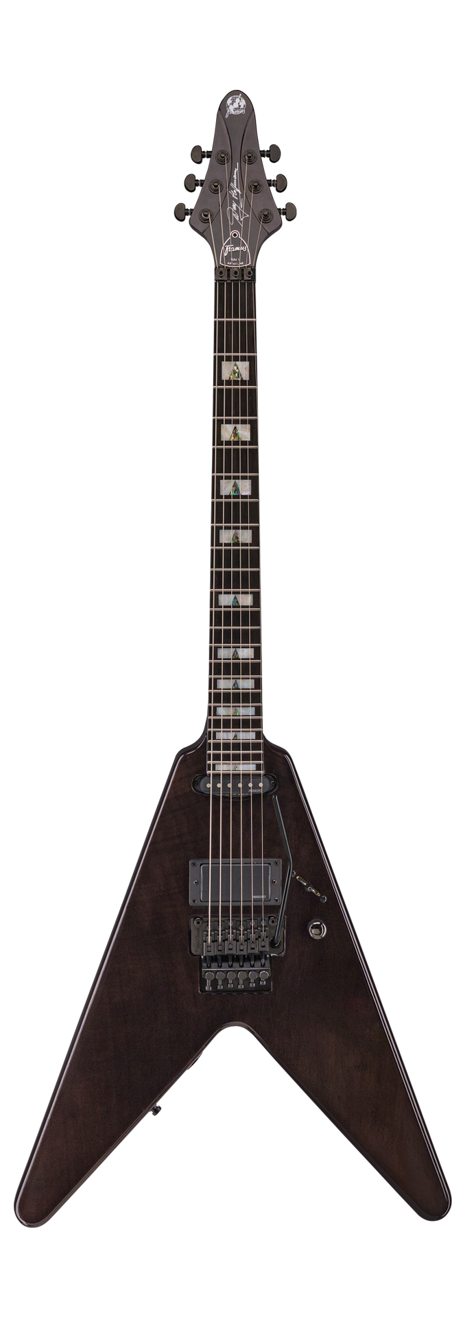 Artist Line Shark Series WH-1 Nirvana Black Transparent High Polish 