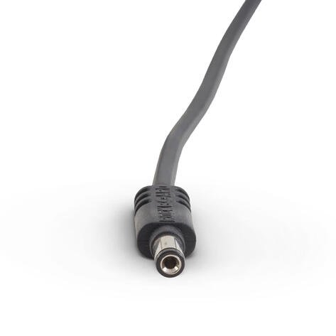 Flat Power Cable, Angled / Straight - 30 cm / 11 13/16"