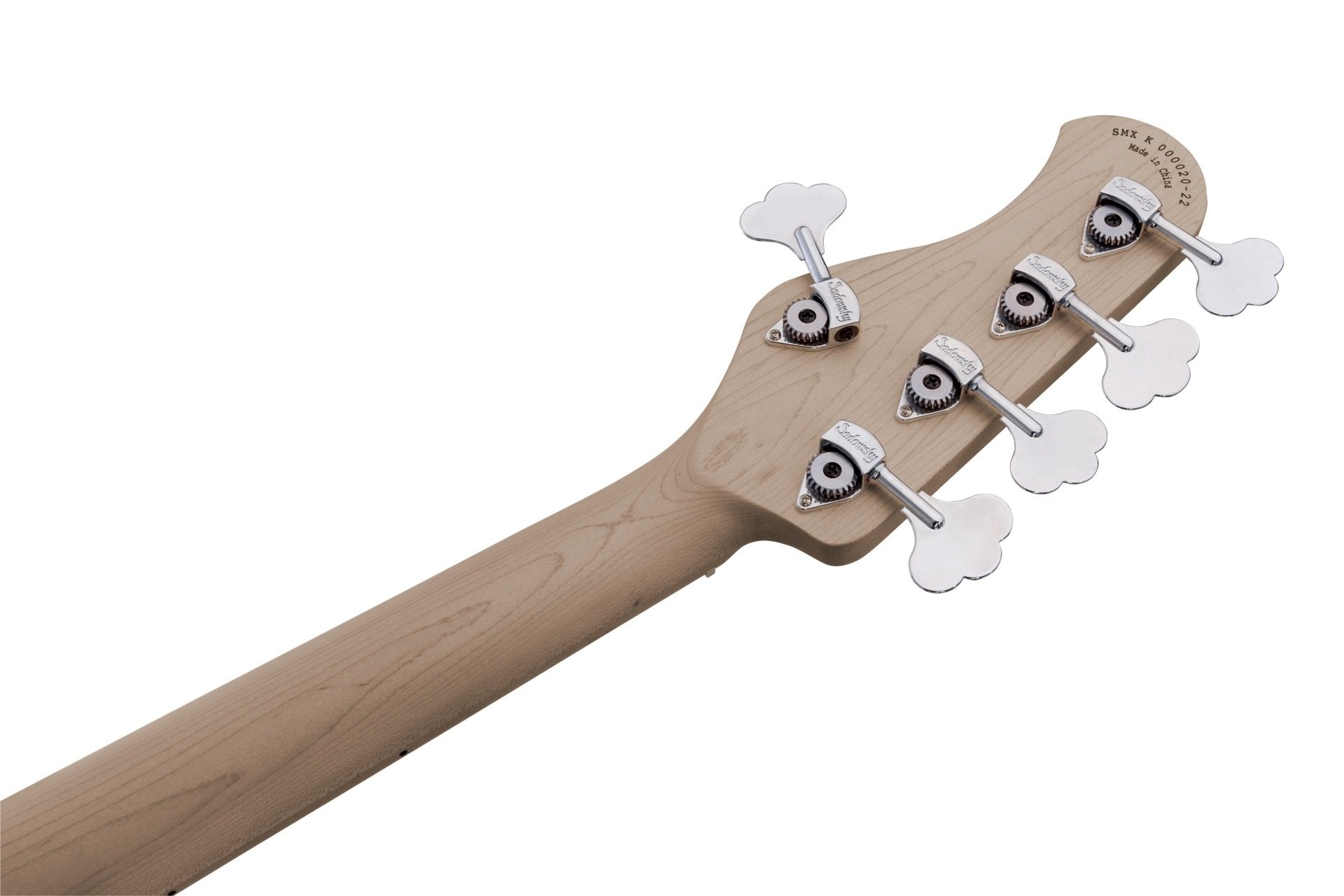 MetroExpress 21-Fret Hybrid P/J Bass, Roasted Maple Fingerboard, 5-String - Solid Black High Polish