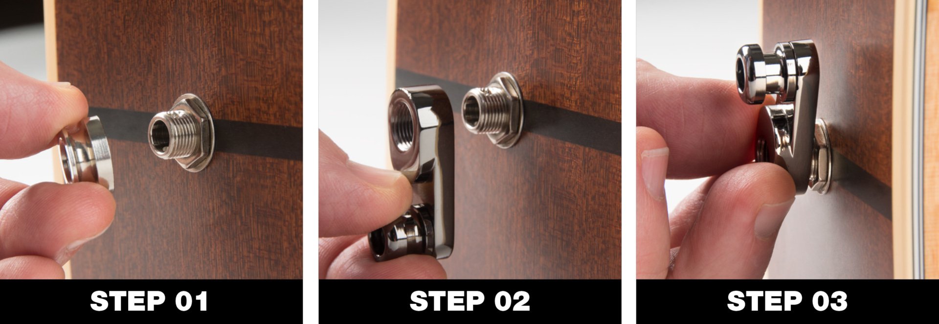 MN271 Acousti-Lok Strap Lock Adapter  for Metric Output Jacks
