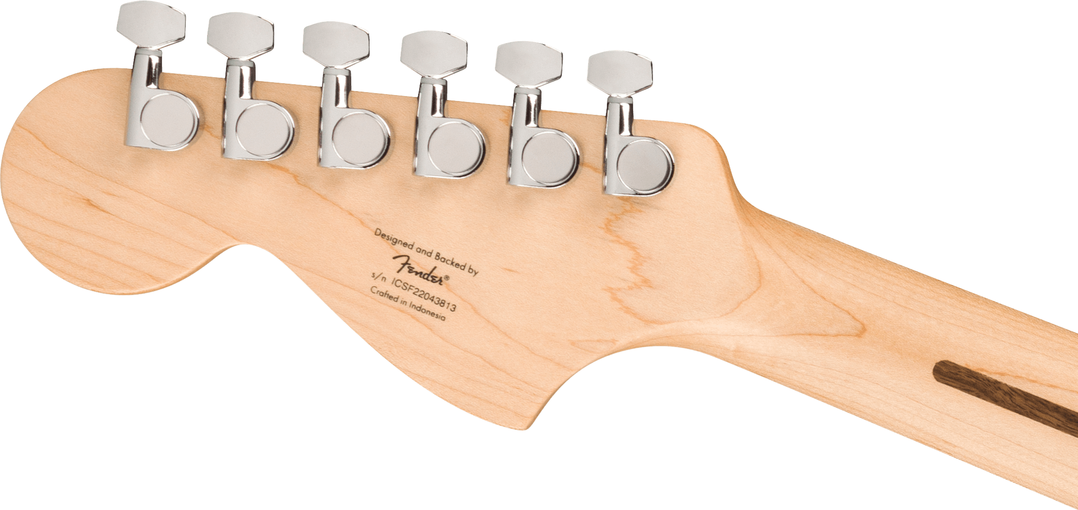 Sonic™ Mustang®, Maple Fingerboard, White Pickguard, 2-Color Sunburst