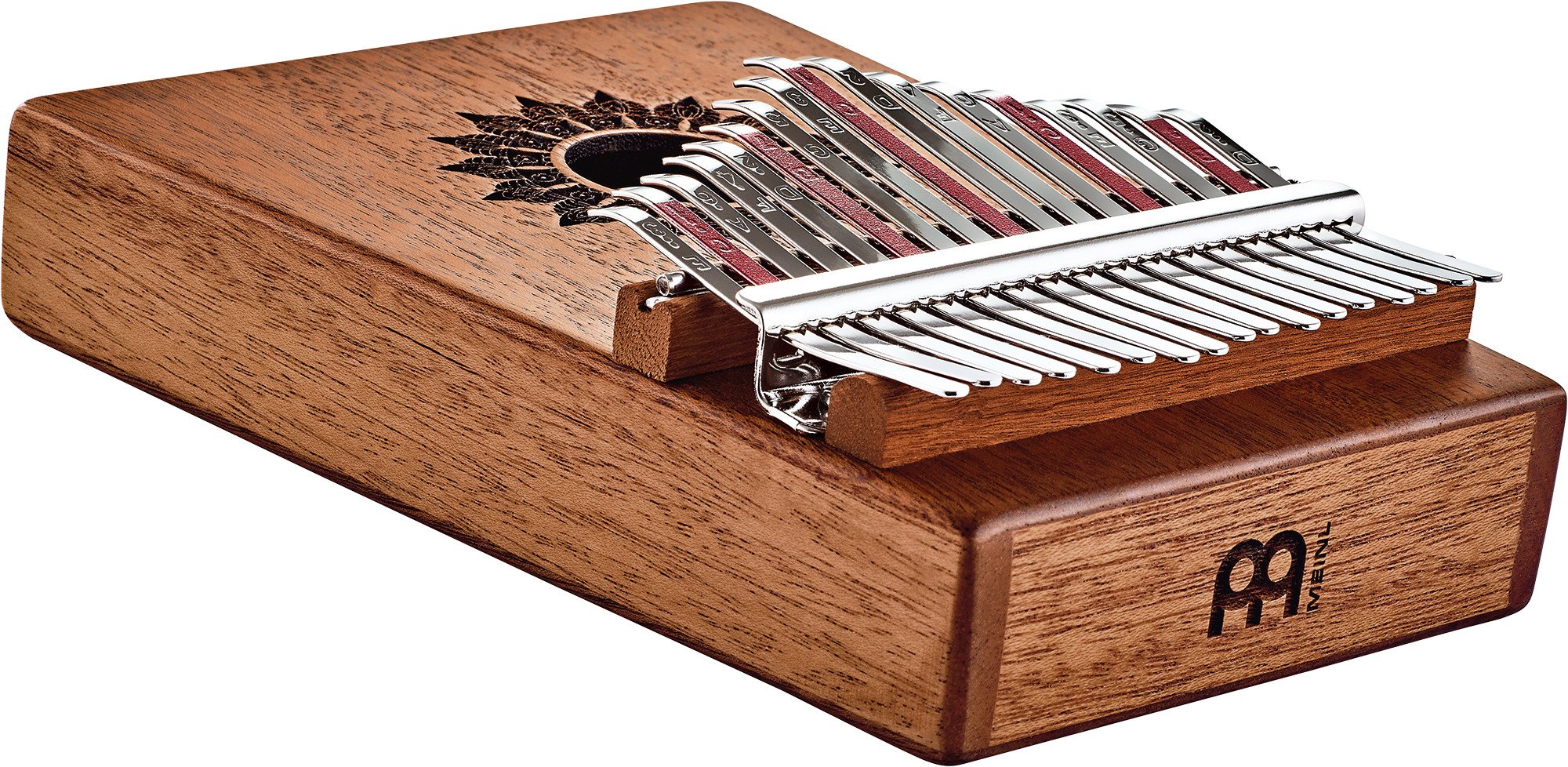 Soundhole Pickup Kalimba - 17 Töne / Akazie