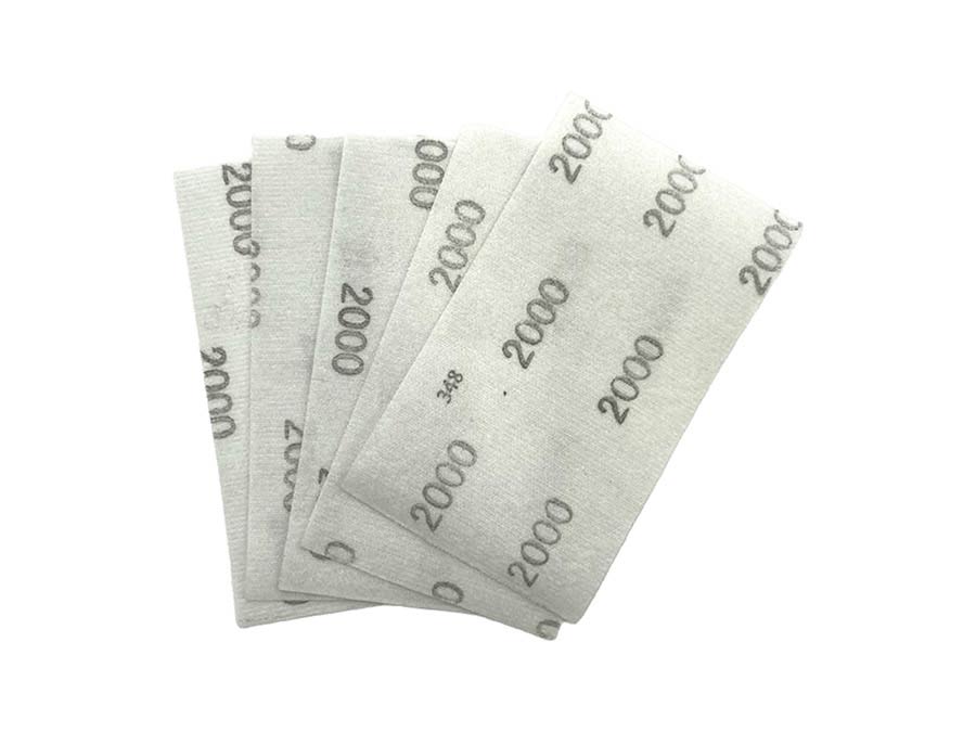 Flex sandpaper 130 x 75 mm sheets P2000 - 5 pcs
