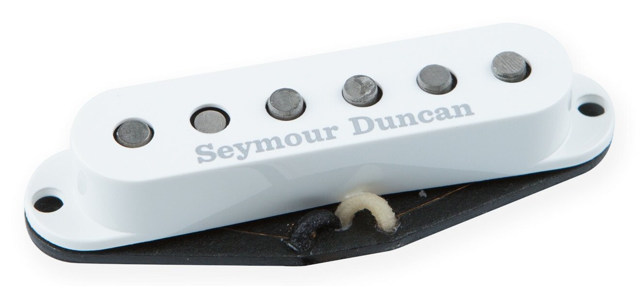 SSL-1L rwrp - Vintage Staggered Strat Pickup, RW/RP, Lefthand - White Cap
