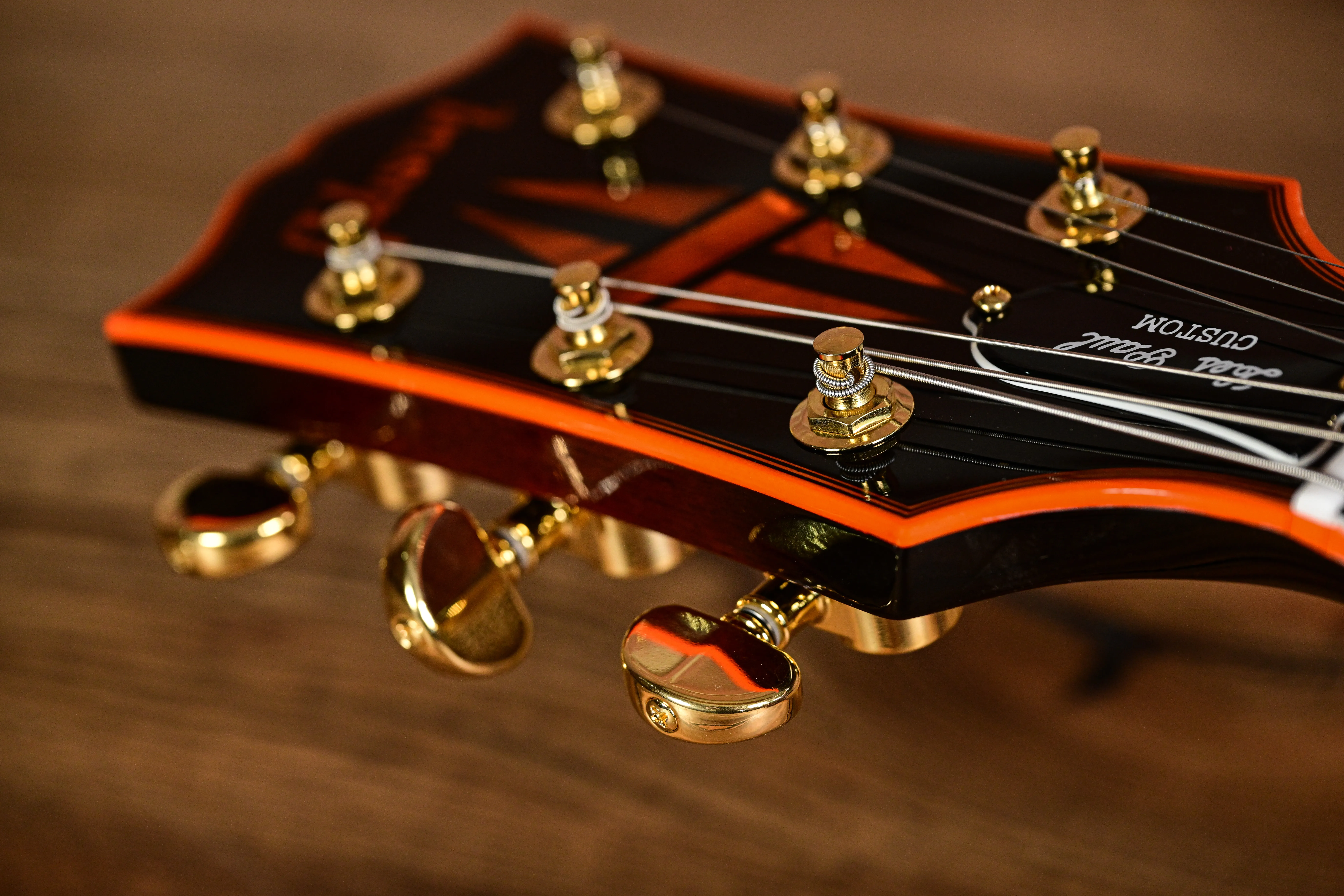 Les Paul Custom Widow Figured Orange Burst M2M Custom Shop