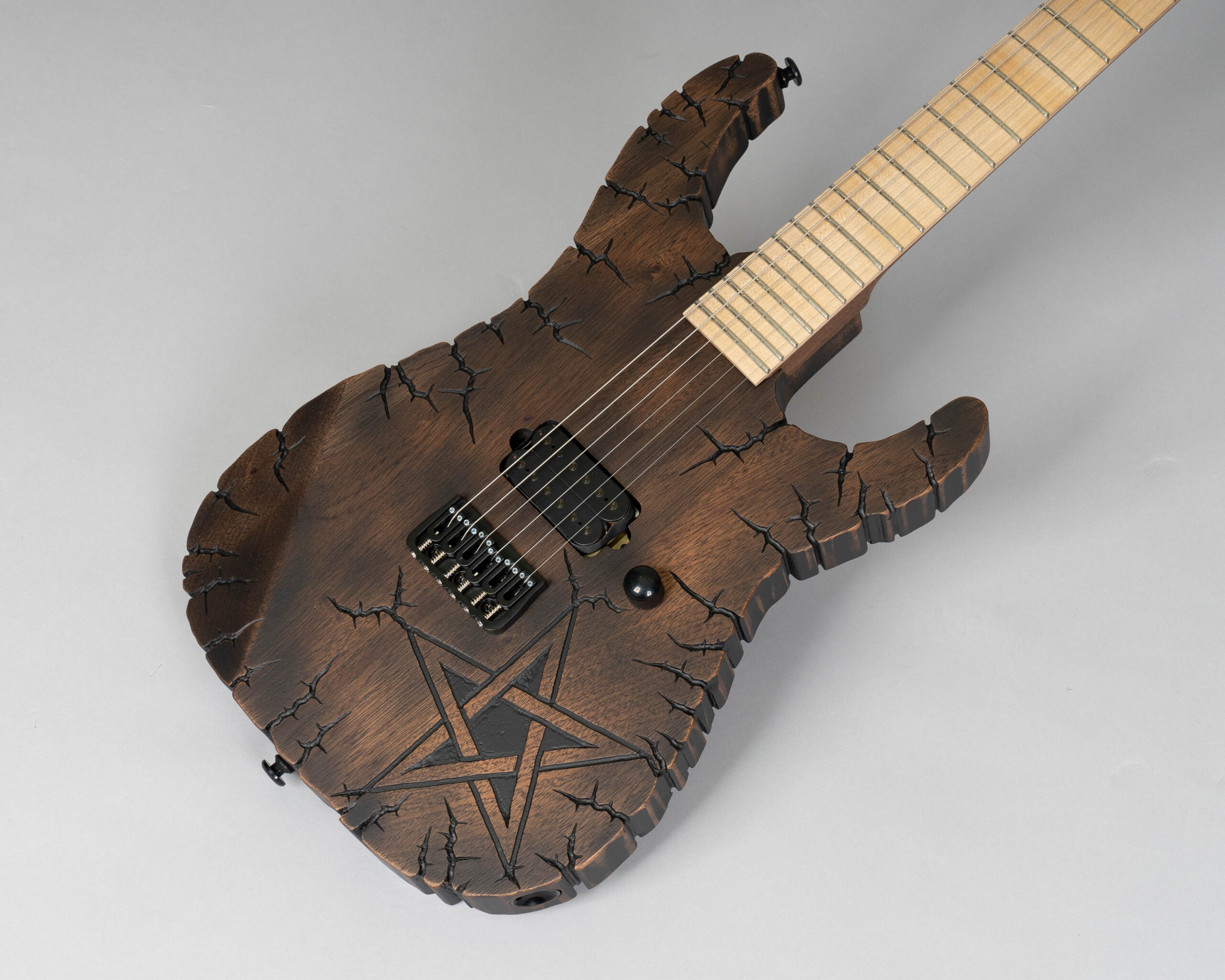 Evil Butterfly I Pentagram E-Gitarre