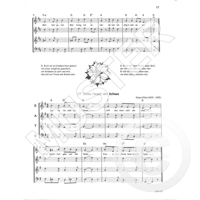 Advents- und Weihnachtslieder für Blockflöten-Quartett