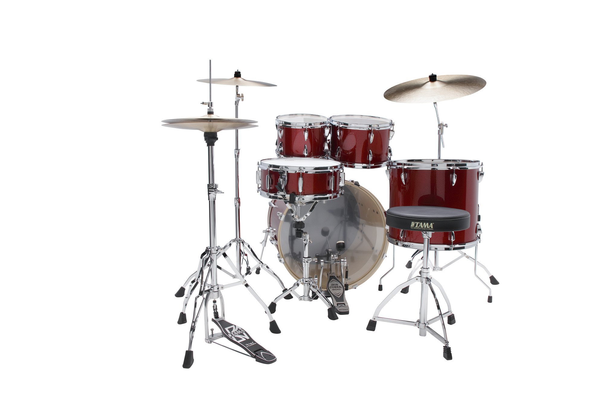 IP52H6W Imperialstar Drum Set 5 teilig - Burnt Red Mist