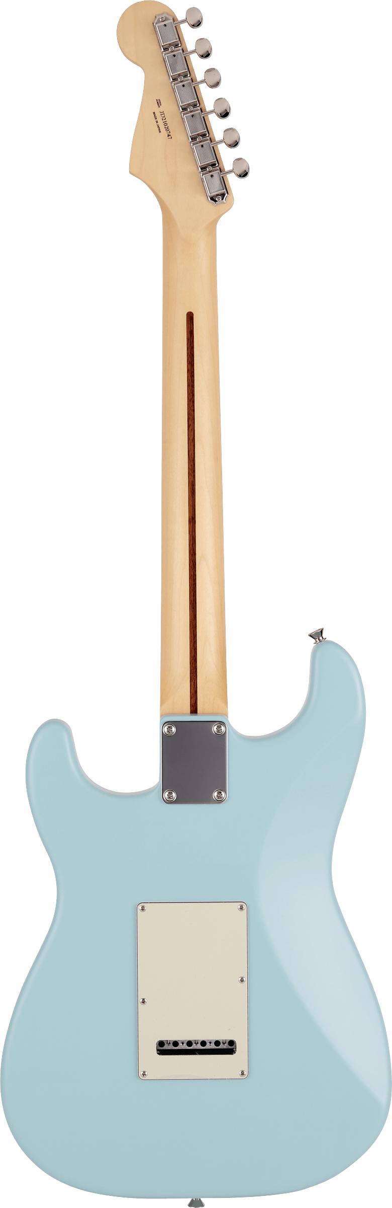 Made in Japan Junior Collection Stratocaster®, Rosewood Fingerboard, Satin Daphne Blue