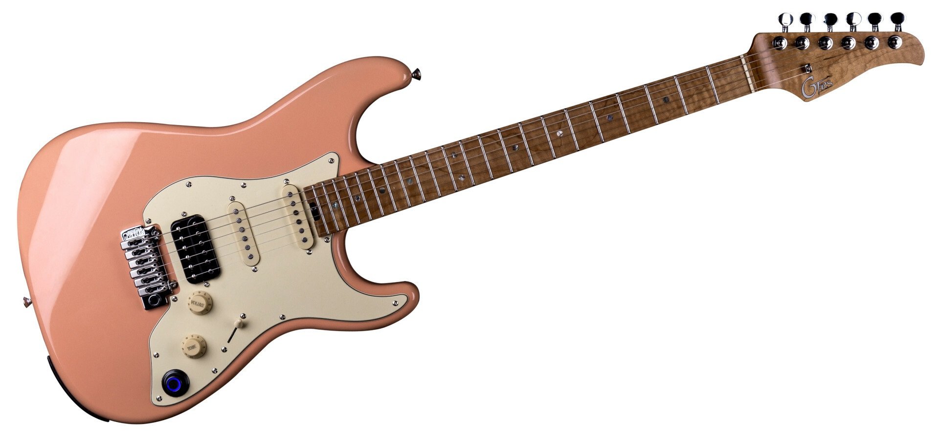 GTRS Guitars Professional 801 Intelligent Guitar (P801) - Flamingo Pink