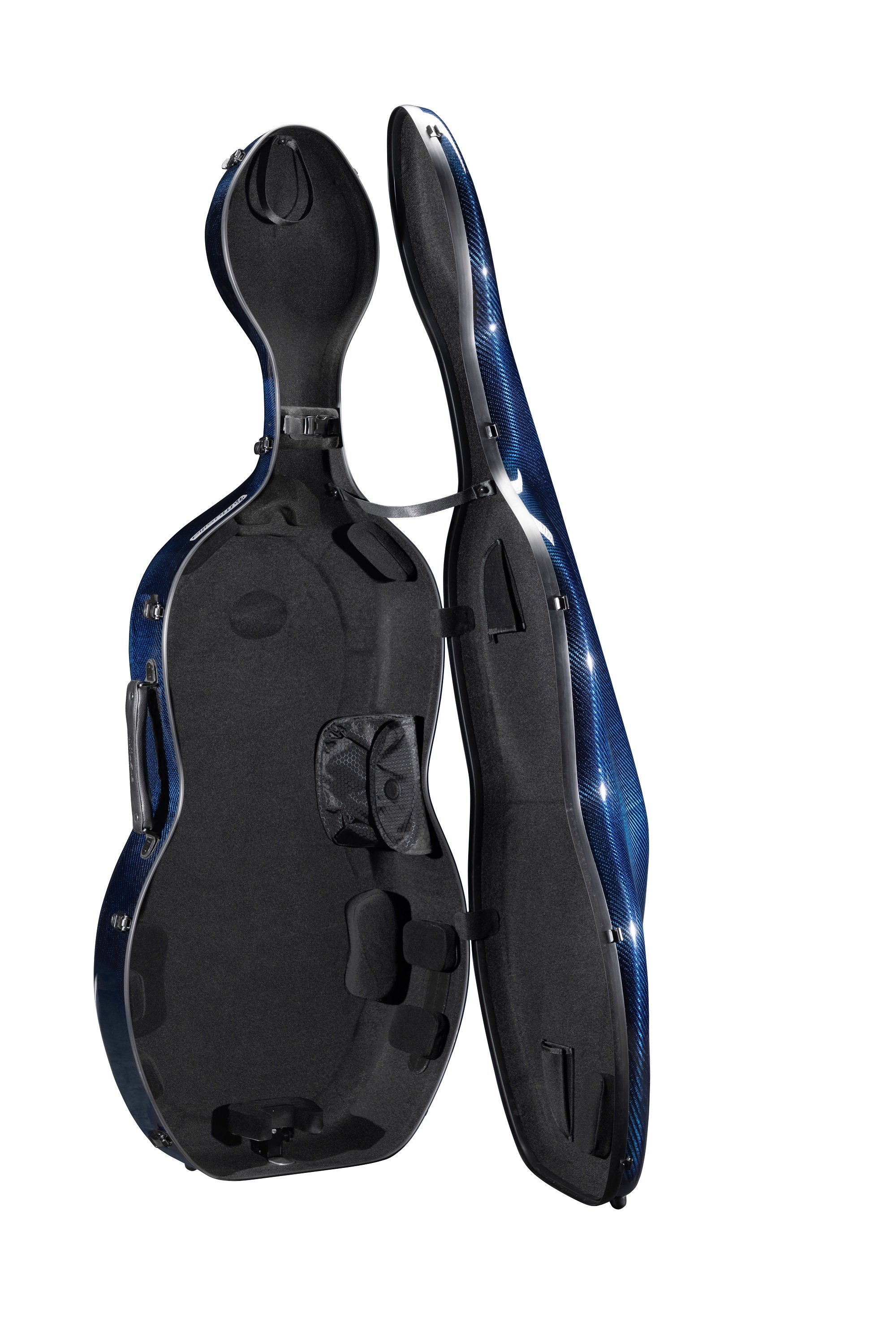 S2 Cello Case Transparent Blue