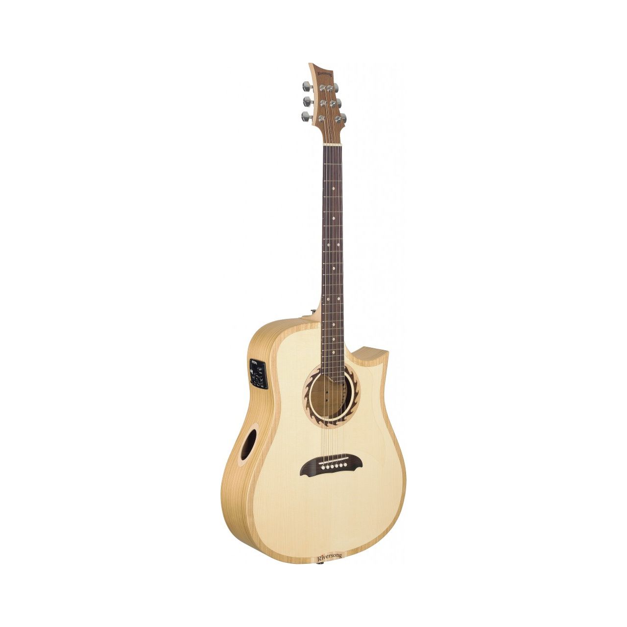 TRAD 1 P N Dreadnought-Gitarre mit massiver 3A Engelmann-Fichtendecke