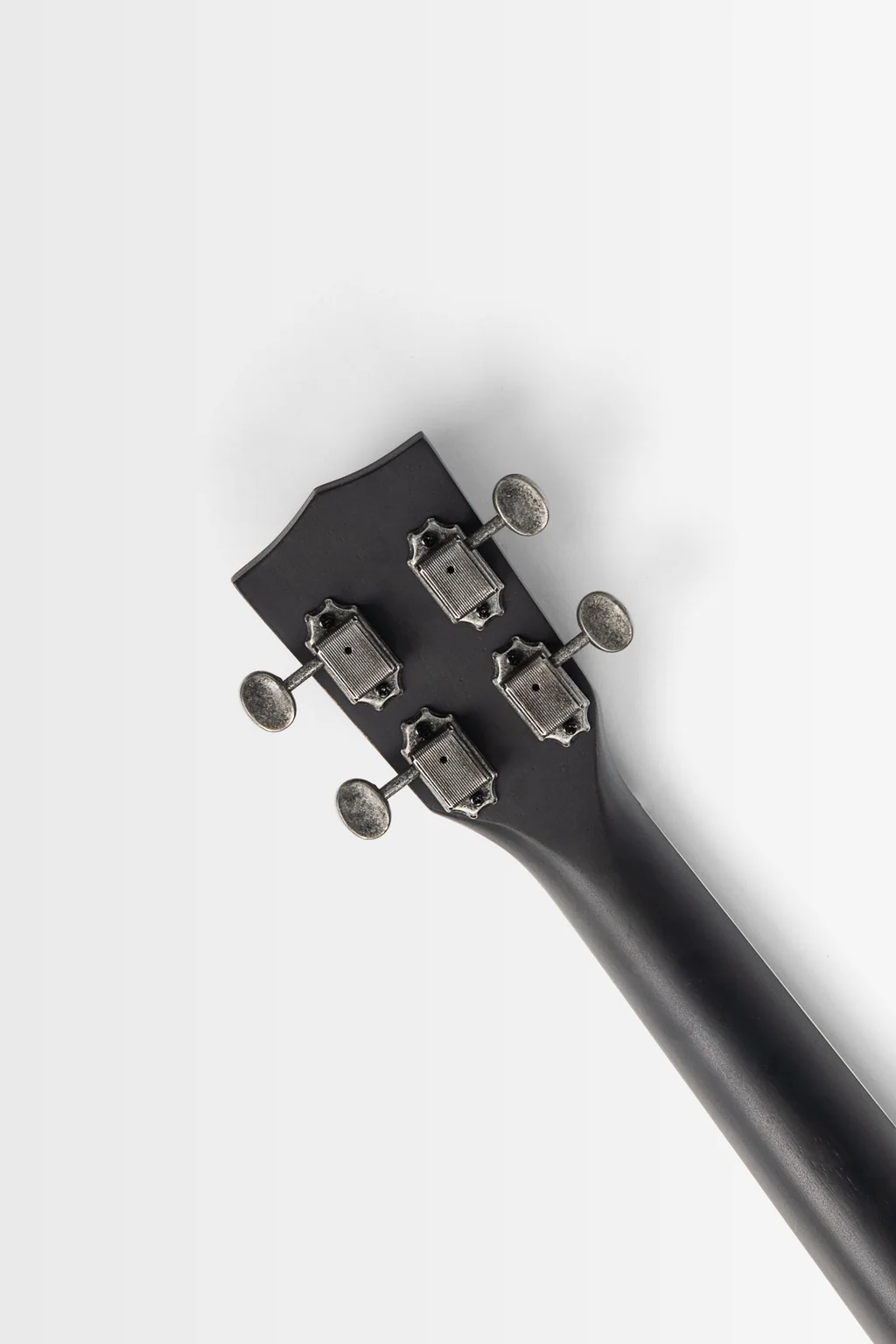 Brushed Nickel Tenor Resonator Ukulele