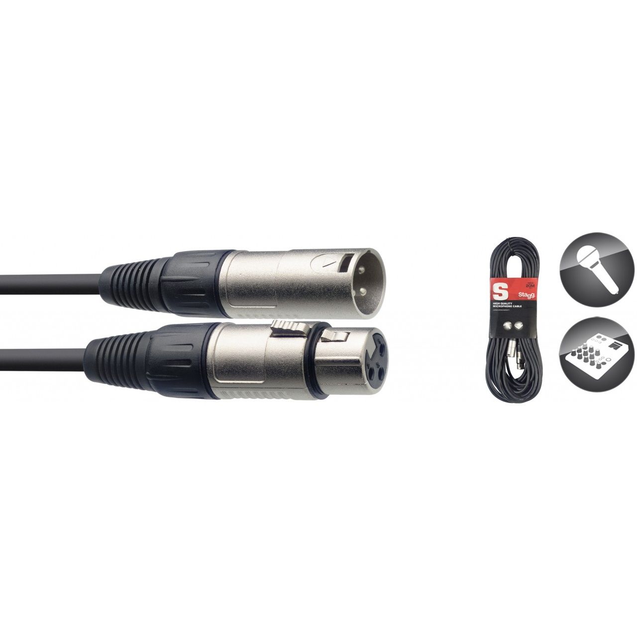 Mikrofonkabel XLR  20m