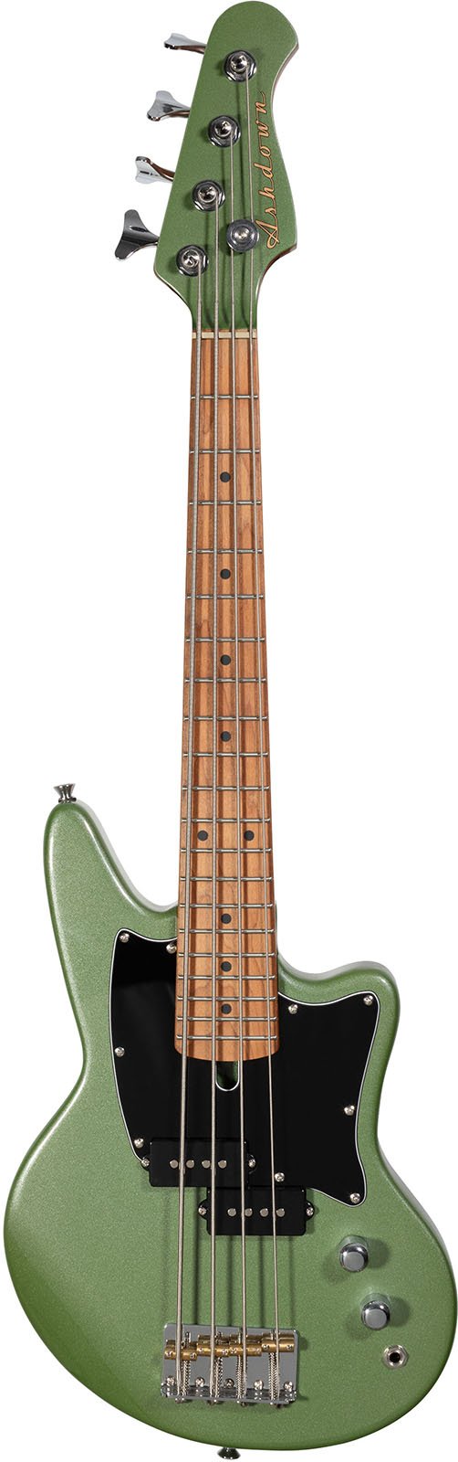 Roasted Capri 23 Onyx Green 4-String E-Bass