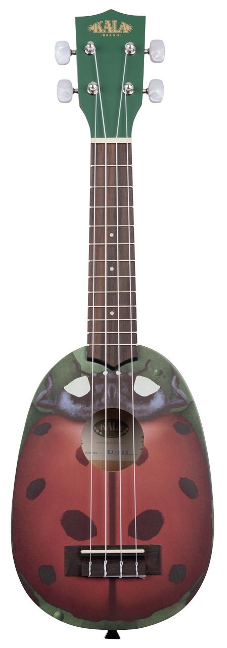 KA-NV-LBUG - Novelty Series Ladybug Soprano Ukulele, with Bag