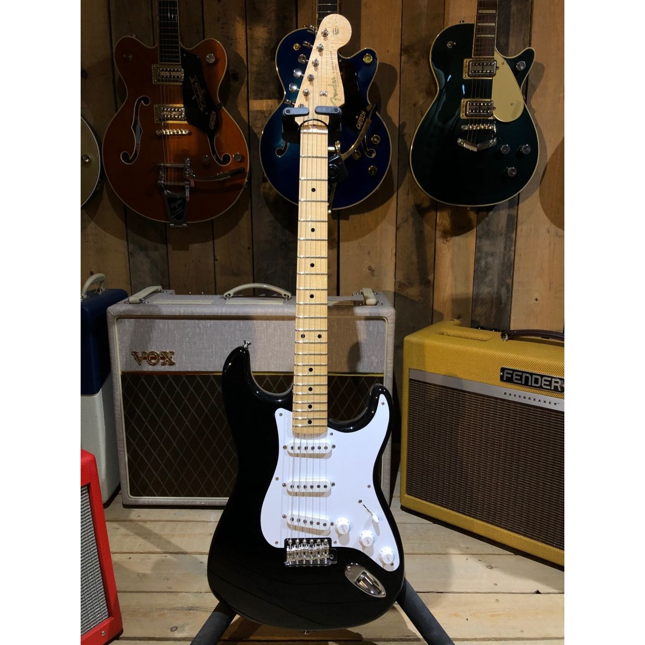 '56 Stratocaster, New Old Stock, Maple, Black