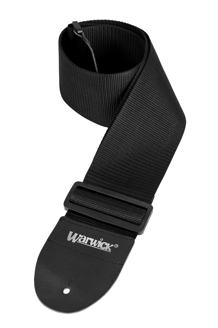 Nylon Bass Strap Black, 80 mm Width