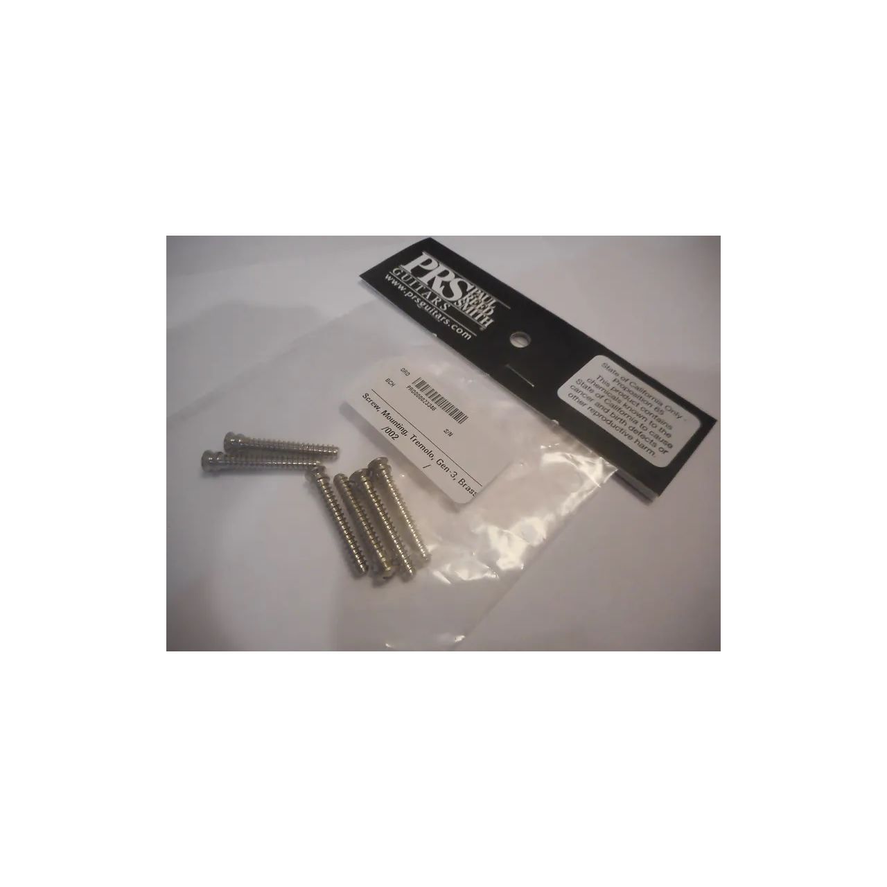 Tremolo Bridge Knife Edge Screws, Gen III Tremolo, NICKEL