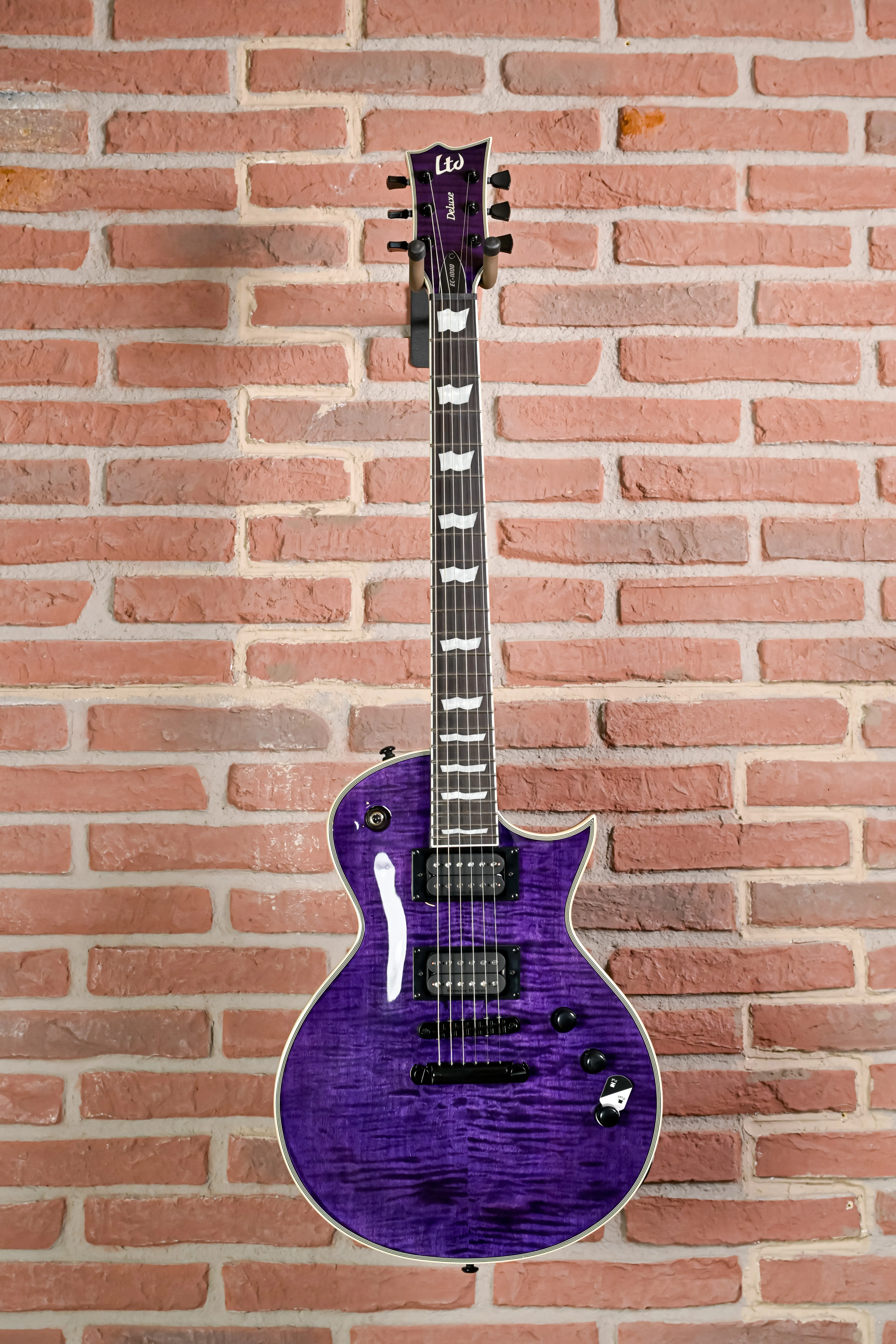 EC-1000 FMSTP Flamed Maple See Thru Purple E-Gitarre